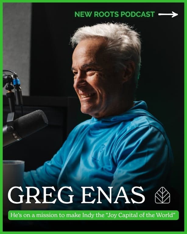 Greg Enas got into why he’s spent decades investing into Downtown Indy and buildin…