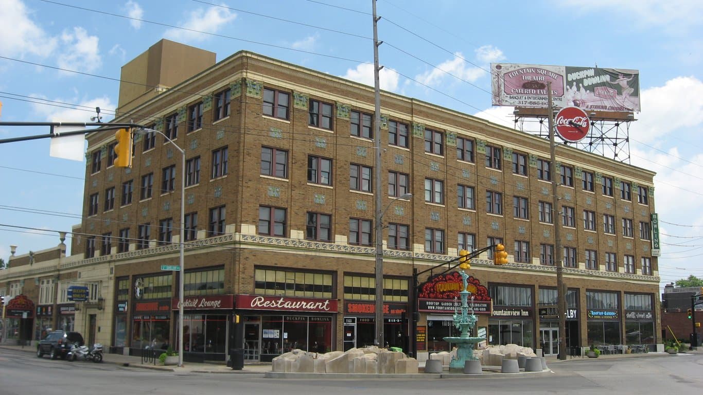 Fountain Square, an Indianapolis neighborhood with private-landlord rentals