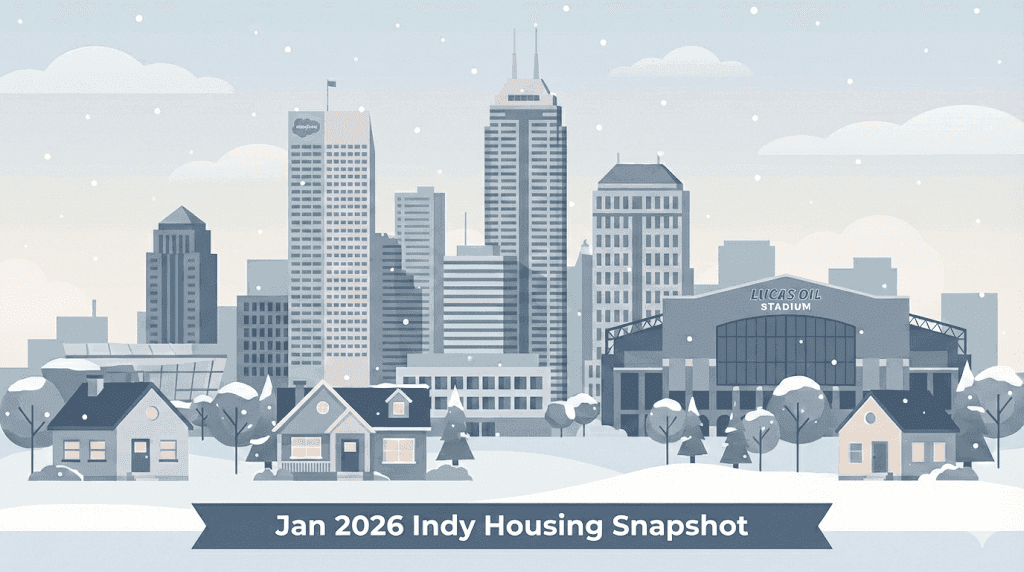 January 2026 Indy Housing Snapshot: Prices, Inventory & Buyer Competition