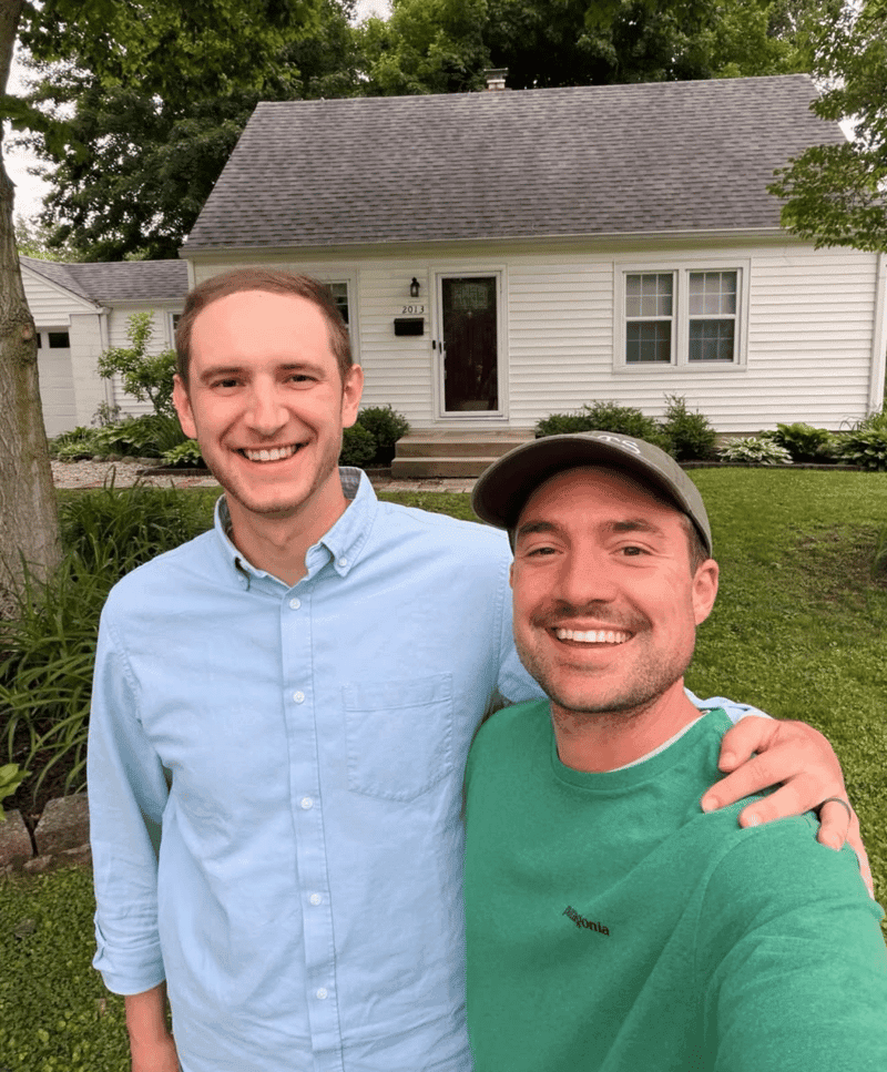 Roots Realty clients at closing