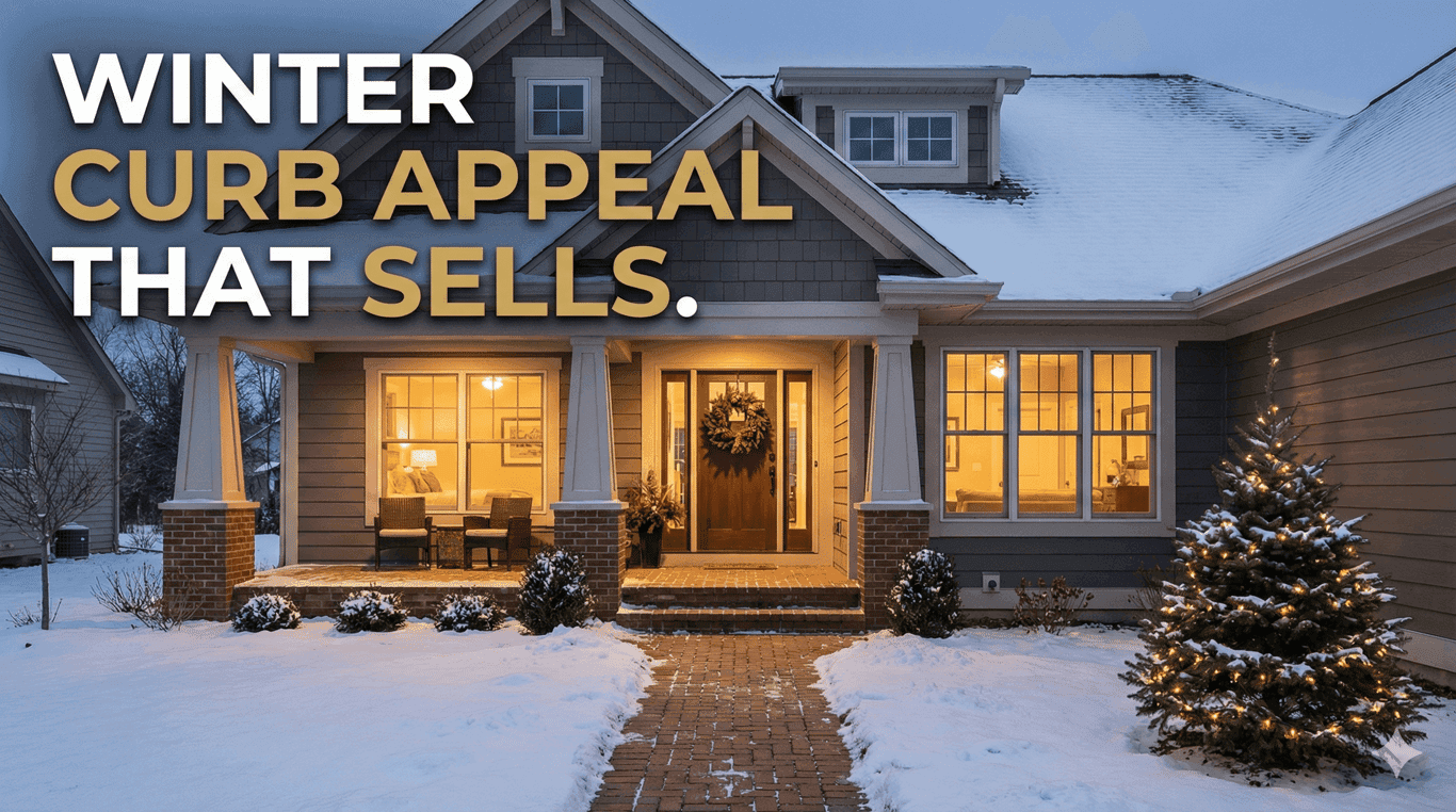 Winter Curb Appeal and Staging Tips for Indianapolis Sellers