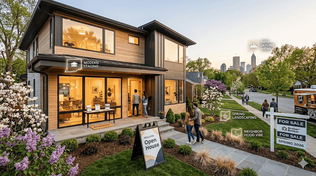 Open House Strategy for Indianapolis Sellers in May 2026
