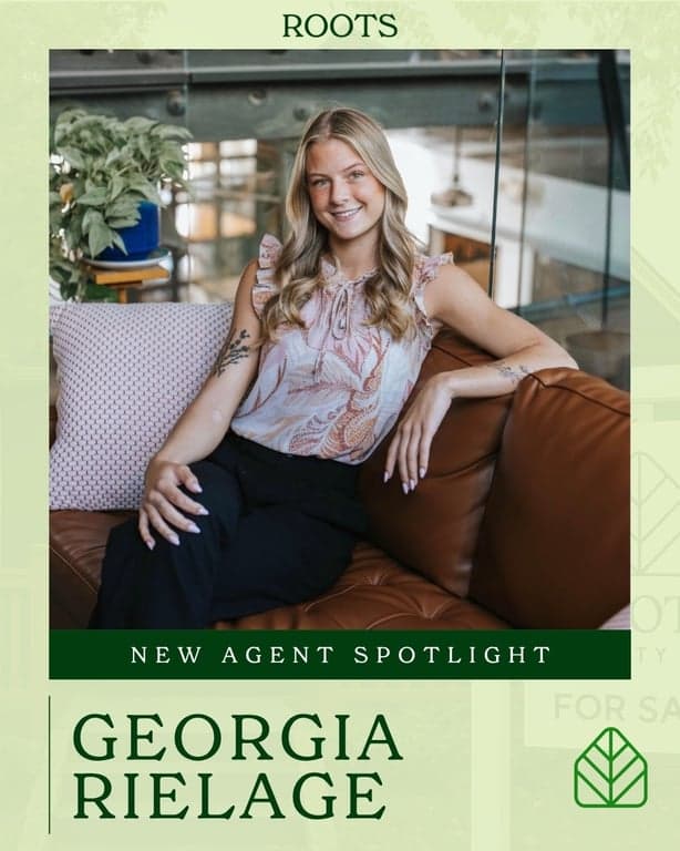 Meet Georgia Rielage We’re excited to have her on the Roots Realty Co. team. She b…