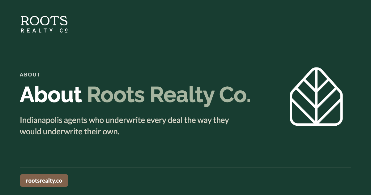 At Roots Socialhub About | Indianapolis Real Estate Team | Roots Realty Co.